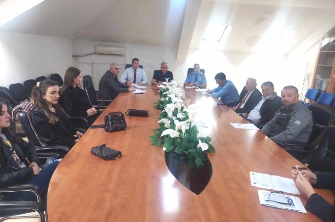 Mbahet takimi i rregullt i Këshillit Komunal për Siguri në Bashkësi në Komunën e Suharekës